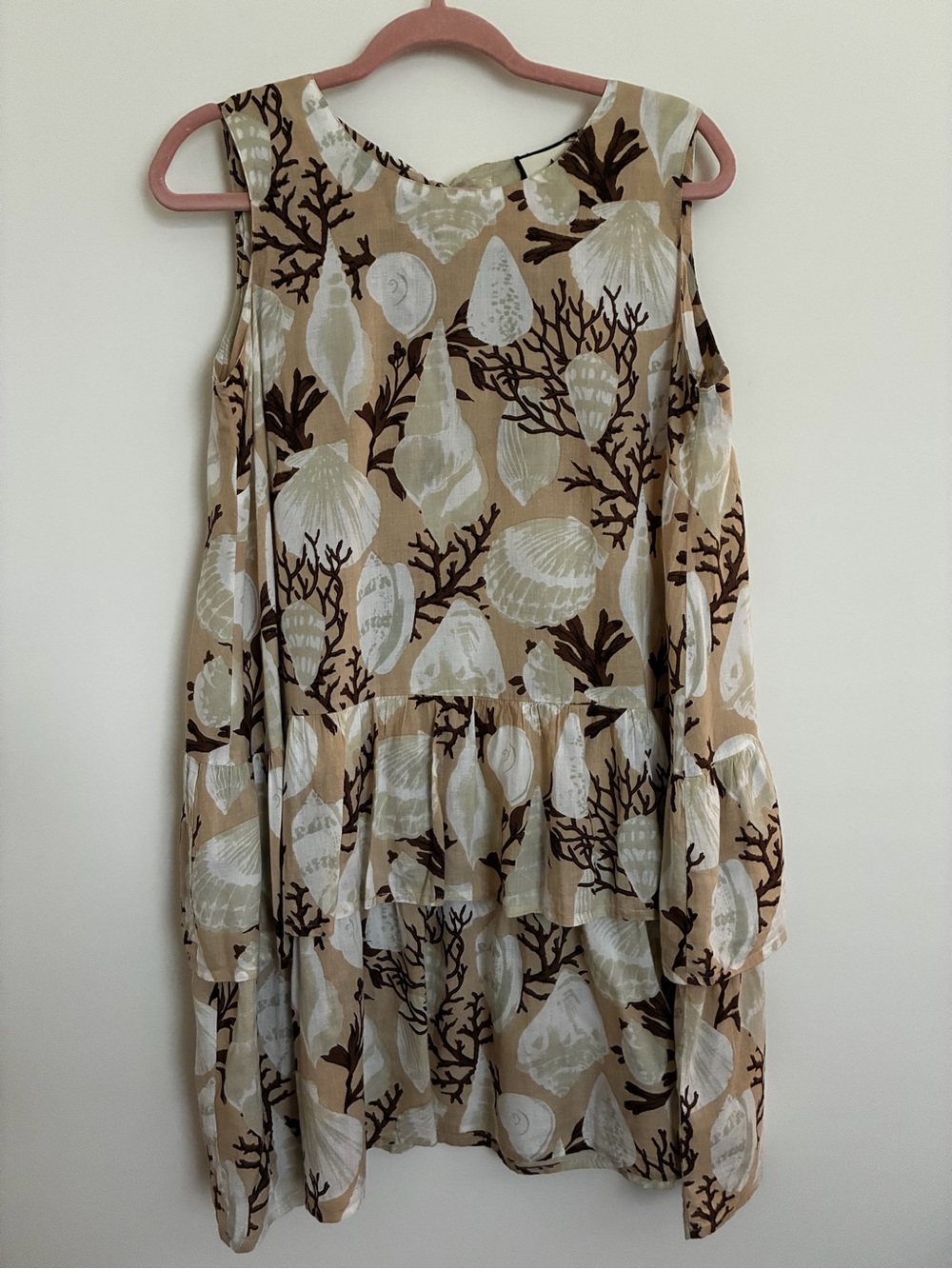 Tuckernuck Sandy Shell Beach Cover up Size small